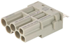 Heavy Duty Module, Plug, 4+2 Pos, 16A; Product Range Harting - 78AH3482 - Newark, An Avnet Company