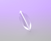 Dia12.7mm EFL100mm UV Fused Silica Biconvex Lenses Uncoated -- 1107-055 - Image