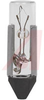 Lamp; Incandescent, T-2 Telephone Slide; 12 V; 0.04 A; 650 MSCP, 7500 hrs - 70152707 - Allied Electronics, Inc.