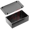 Utili Box, Plastic; ABS Thermoplastic; Black Textured; 3.268 in.; 2.126 in. - 70147411 - Allied Electronics, Inc.