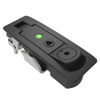 Compression Latch, Lever Latch, Tool Locking, 4 mm Hex Recess, 1-8mm Panel, 1-18mm Grip, Sealed, Zinc Alloy, Powder Coat, Black -- C2-A42-45-3 - Image