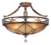 6757-206 3 Light Semi Flush - 6757-206 - Minka Group