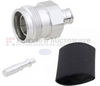4.3-10 Female (Jack) Connector for SPP-250-LLPL Cable, Solder, Low PIM - FMCN1432 - Fairview Microwave Inc.