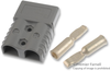 Plug & Socket Connector, 2 Position, 120A, 4Awg, Gray; Product Range Amp - Te Connectivity - 11H4709 - Newark, An Avnet Company