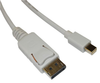 Audio / Video Cable Assembly, Mini Displayport Plug, Displayport Plug, 6.56 Ft, 2 M Rohs Compliant Videk - 89T3864 - Newark, An Avnet Company