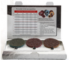 3M Scotch-Brite Roloc Non-Woven Aluminum Oxide Quick Change Surface Conditioning Disc - 2 in Diameter - Trial pack - Various grades - 77152 - 076308-77152 - R. S. Hughes Company, Inc.