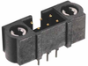 5+5 Pos. Male DIL Vertical Throughboard Conn. 101Lok - M80-5T11042MC - Harwin Plc