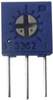 Trimmer Potentiometer, 100 Ohm 1Turn Through Hole; Track Resistance Bourns - 62J1998 - Newark, An Avnet Company