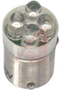 Lamp, LED;T-4 1/2;Sgl Cont Bayonet;White;Clear;120 VAC/VDC;25 mA;1200 mcd;45 Deg - 70015743 - Allied Electronics, Inc.