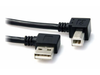 USB 2.0 Cable, Right Angle A Male to Right Angle B Male, 2 ft., RoHS - 90021186 - Newport MKS