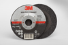 3M Ceramic Depressed-Center Wheel - 36 Grit Very Coarse Grade - 4 1/2 in Diameter - Thickness 1/4 in - 66553 -- 051115-66553 - Image