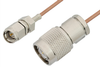 SMA Male to TNC Male Cable 48 Inch Length Using RG178 Coax, RoHS - PE34248LF-48 - Pasternack