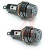 Fuseholder;Panel-Mount;Quick-Connect; 30A; 600VAC; 13/32 X 1 1/2 (10.3 x 38.1mm) - 70149817 - Allied Electronics, Inc.