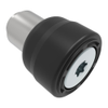 Captive Screw, M6 X 1.0, Flare-in, TORX®, Smooth Black Knob -- 47-80-648-51