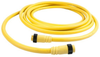 Mini-Link Cable Assembly, PVC, Male/Female, 6B pole, 12', 16 AWG -- 106BG0120AP - Image