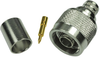 Rf/coaxial, N Plug, Straight, 50 Ohm, Crimp; Connector Type Amphenol Rf - 92C6718 - Newark, An Avnet Company