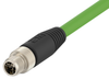 Sensor Cord, 8P M12 Plug-Free End, 1M; Connector Type A Te Connectivity - 53AJ8342 - Newark, An Avnet Company