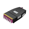 FX UHD CASSETTE, OM4, 12 PORTS, MPO-12 (FEMALE), LC DUPLEX, TYPE-A ALTERNATE, ERIKA VIOLET ADAPTERS - FC4H12LDMF1E - Belden Inc.