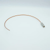 Coaxial Cable Assembly, In-Vacuum, Grounded Shield SHV-5 Connector, 50 Ohm Coaxial Cable w/ Kapton Insulation, 39″ Length - A7320-1-CN - MPF Products, INC.