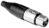 Connector, Xlr, Jack, 3Pos, Cable; No. Of Contacts Amphenol - 23AC1126 - Newark, An Avnet Company