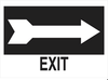 Exit & Directional Sign - 41017 - Brady Corporation