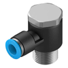 Pneumatics, Hydraulics - Fittings, Couplings, and Distributors - QSLV-3/8-8 - Quarktwin Technology Ltd.