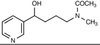 4-(Acetylmethylamino)-1-(3-pyridyl)-1-butanol -- 6191 - Image