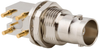 Bnc Right Angle Pcb Jack, Through Hole, Bulkhead, 75 Ohm Rohs Compliant Amphenol Rf - 28AC8581 - Newark, An Avnet Company