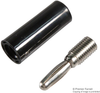 Banana Plug, 15A, Stud, Black; Gender Abbatron Hh Smith - 82T5298 - Newark, An Avnet Company