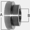 SHFWO SERIES 316 CODE 62 FLANGE x COUNTER BORE -- SHFWO-20FH - Image