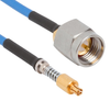 Cable, Smps Jack-Sma Plug, 50 Ohm, 12; Connector To Connector Amphenol Sv Microwave - 90AH9639 - Newark, An Avnet Company