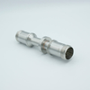 MS Series, Thermocouple Feedthrough, Type E, 5 Pairs, Double-Ended w/ Air & Vacuum-side Connectors, 1.37″ Dia Stainless Steel Weld adapter - A1147-1-W - MPF Products, INC.