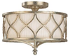4003WG-487 Semi-Flush Mts.-Drum Shade - 690230 - Capital Lighting, Inc.