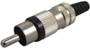 Rca (Phono) Audio / Video Connector, Plug, 3.25 Mm, 2, Black, Metal Body, Nickel Plated Contacts Rohs Compliant Lumberg - 98K1104 - Newark, An Avnet Company
