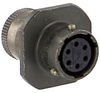 Circular Connector Receptacle, Size 10, 6 Position, Cable; Product Range Amphenol Industrial - 30C4340 - Newark, An Avnet Company