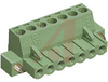 Plug, Terminal Block; 30 to 14 AWG; 2; Horizontal Plug with Screw Flange; 12 A - 70078571 - Allied Electronics, Inc.