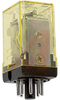 Relay;E-Mech;Power;DPDT;Cur-Rtg 10A;Ctrl-V 24DC;Vol-Rtg 240/30AC/DC;Pnl-Mnt - 70174909 - Allied Electronics, Inc.