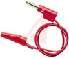 Test Cable Assembly; 1; 36 in.; Banana;Minigator Test Clip; Red; degC (Max.) - 70197853 - Allied Electronics, Inc.