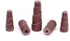 3M 341D Straight Aluminum Oxide Cartridge Roll - 36 Grit - 1 1/2 in Length - 3/8 in Diameter - 1/8 in Center Hole - 89854 - 076308-89854 - R. S. Hughes Company, Inc.