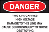 Brady B-302 Polyester Rectangle White Electrical Safety Sign - 14 in Width x 10 in Height - Laminated - 84924 - 754476-84924 - R. S. Hughes Company, Inc.