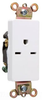 Duplex/Single Receptacle -- 26661-W - Image