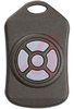 Enclosure;5 Button;Handheld;Keyfob;ABS;2.2x1.3x0.45 in.;Remote control;PCB Mount - 70196768 - Allied Electronics, Inc.