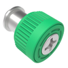 Captive Screw, 6-32 Thread, SMT, TORX Thread, Knurled Green Knob -- 4D-TB-75S56-K059