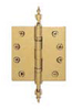 Extruded Brass Hinges - Urn Tip - Lawrence Hardware, Inc.