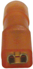 Crimp Terminal, Female, 0.5X2.8Mm, Crimp, Red; Product Range Multicomp Pro - 45P3424 - Newark, An Avnet Company