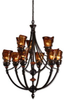 Large Chandeliers-Glass Shade - 302093 - Light Center (The)