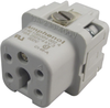 Heavy Duty Connector Insert, 4+Pe Signal, Heavy Mate A Series, 5, 2, Receptacle, A3/4, Socket Rohs Compliant Amphenol Sine/tuchel - 06X5258 - Newark, An Avnet Company