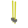 Headers, Male Pins - 612-HTSW-102-17-G-S-ND - DigiKey