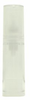 Jar, Acrylic, Square, Clear/White/Clear, Gold Trim, 1oz -- CPR02505 - CWG030-A - Image