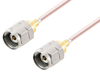 1.85mm Male to 1.85mm Male Low Loss Cable 6 Inch Length Using 070 Coax - PE3C6490-6 - Pasternack